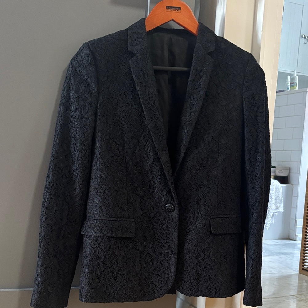 The Kooples Black Textured Jacket